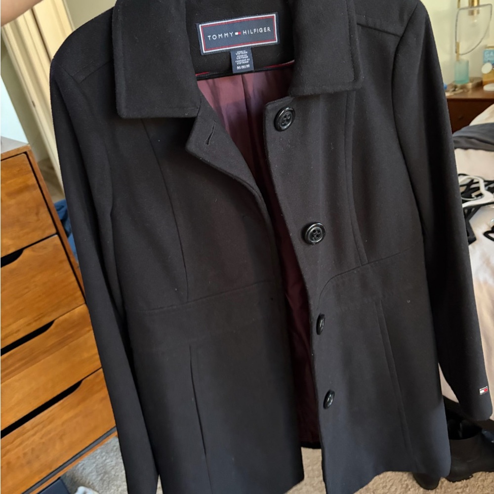 Tommy Hilfiger Elegant Black Jacket